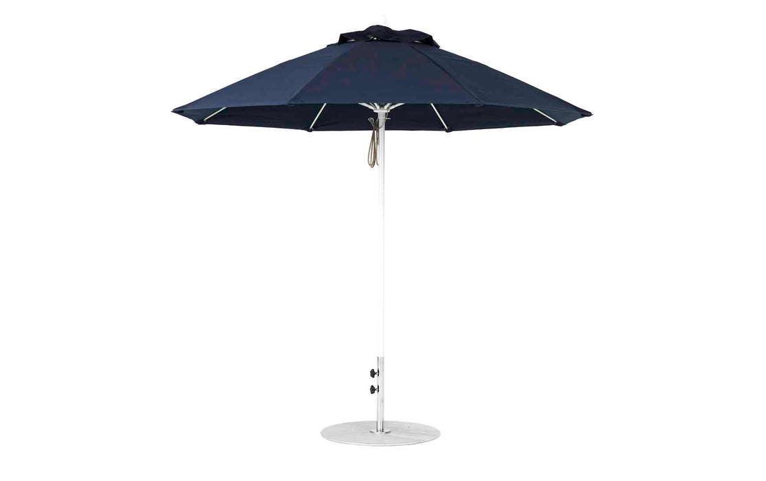 Ledge Lounger 9' Octagon Pulley Essential Fiberglass Umbrella