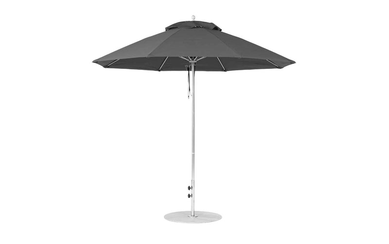 Ledge Lounger 9' Octagon Pulley Essential Fiberglass Umbrella