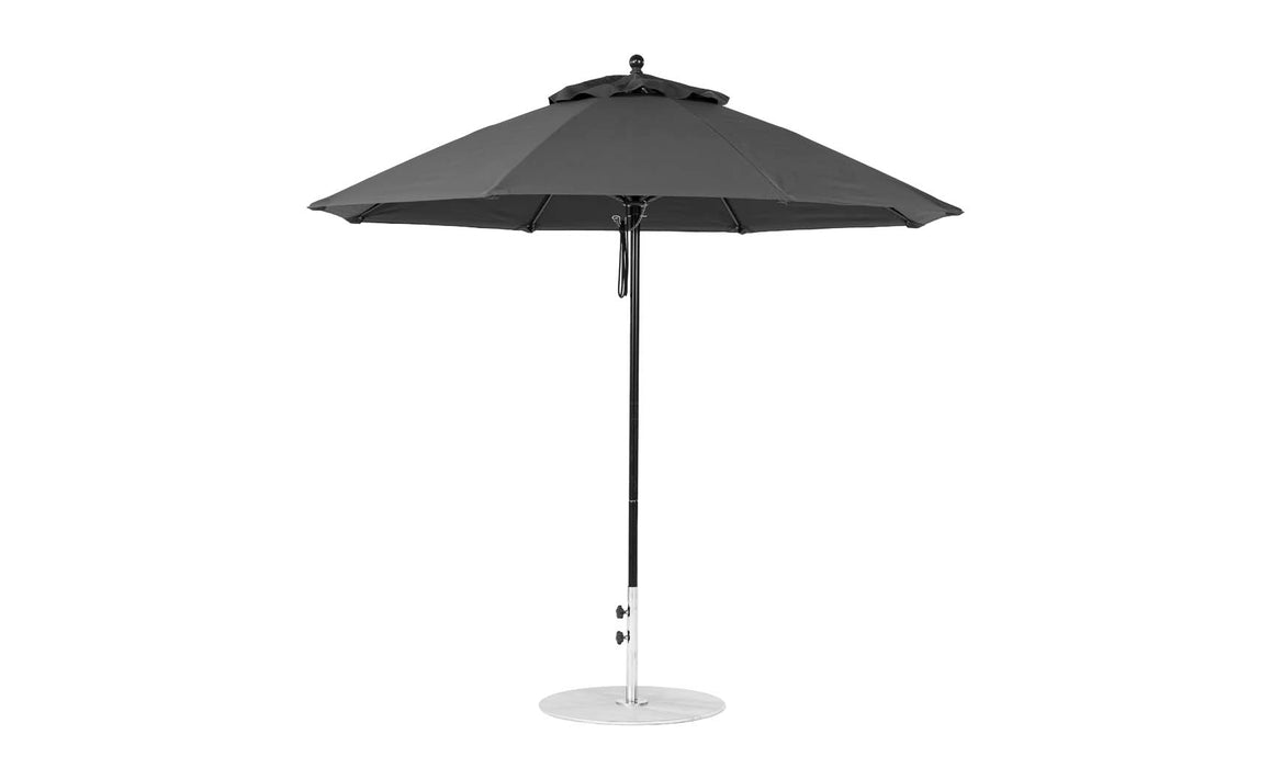Ledge Lounger 9' Octagon Pulley Essential Fiberglass Umbrella