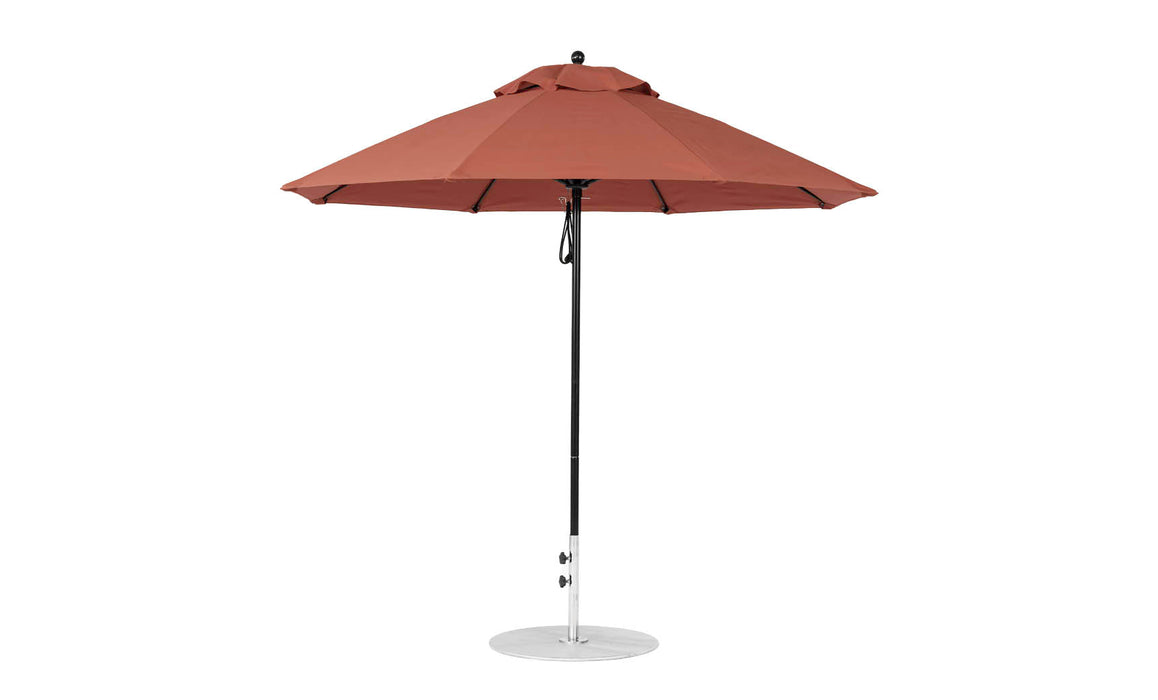 Ledge Lounger 9' Octagon Pulley Essential Fiberglass Umbrella