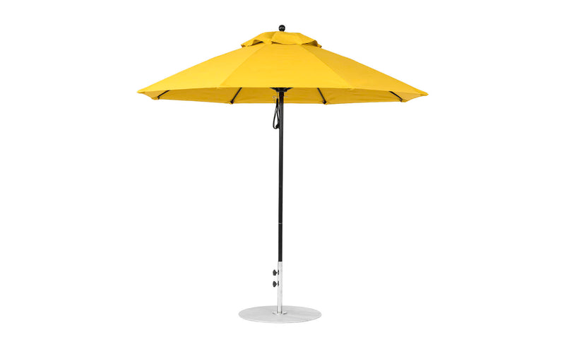 Ledge Lounger 9' Octagon Pulley Essential Fiberglass Umbrella