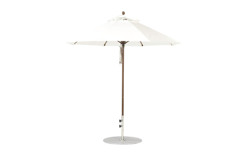 Ledge Lounger 7.5' Octagon Pulley Essential Fiberglass Umbrella