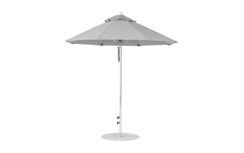 Ledge Lounger 7.5' Octagon Pulley Essential Fiberglass Umbrella