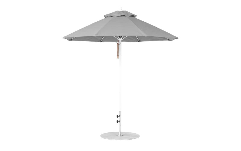 Ledge Lounger 7.5' Octagon Pulley Essential Fiberglass Umbrella
