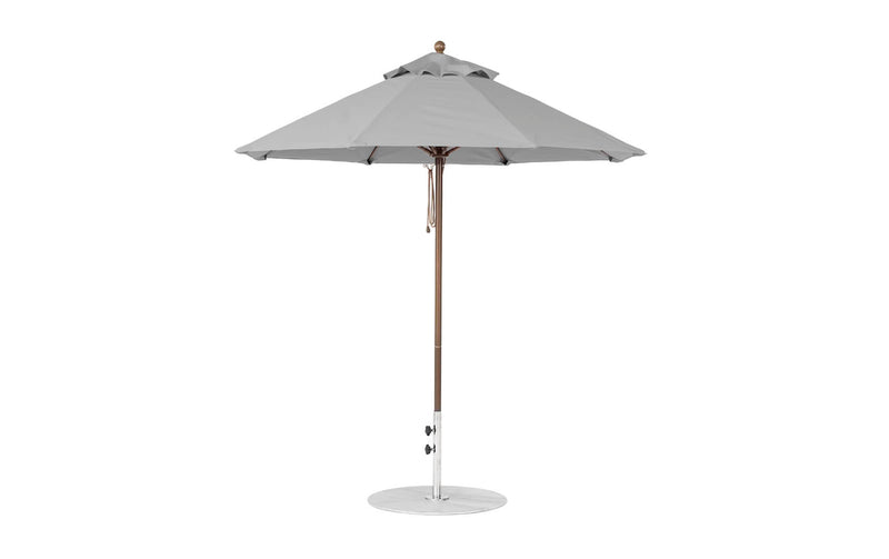 Ledge Lounger 7.5' Octagon Pulley Essential Fiberglass Umbrella