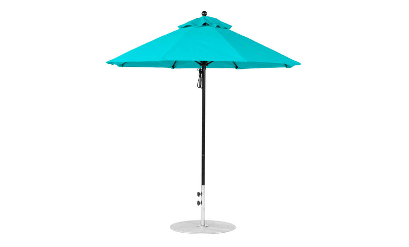 Ledge Lounger 7.5' Octagon Pulley Essential Fiberglass Umbrella