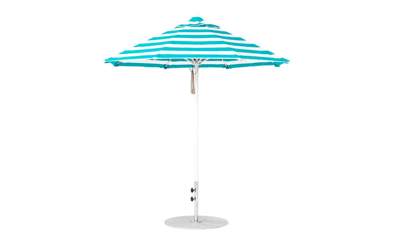 Ledge Lounger 7.5' Octagon Pulley Essential Fiberglass Umbrella