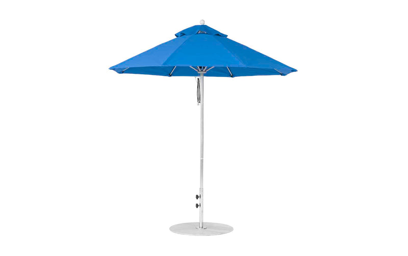 Ledge Lounger 7.5' Octagon Pulley Essential Fiberglass Umbrella