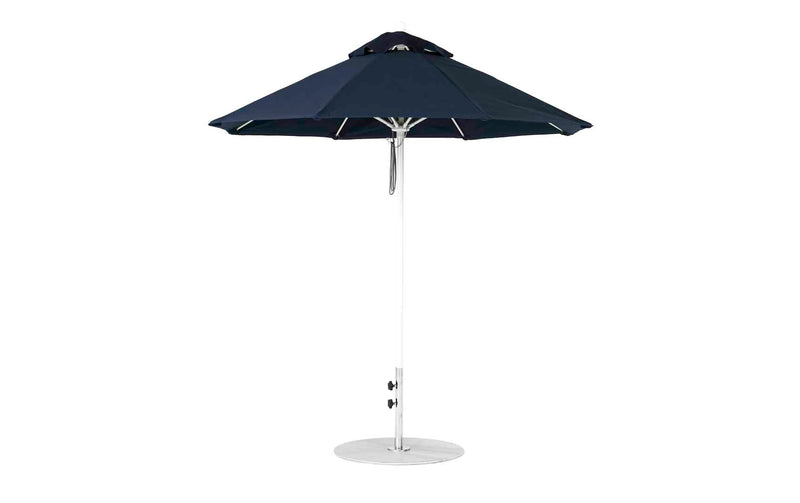 Ledge Lounger 7.5' Octagon Pulley Essential Fiberglass Umbrella