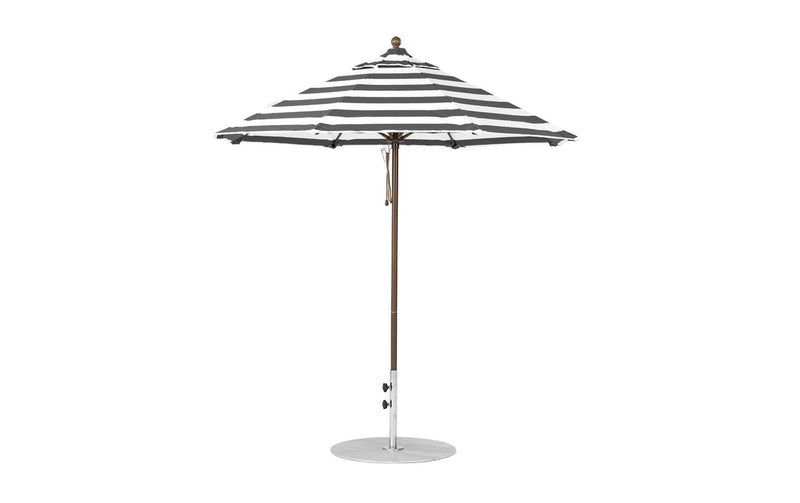 Ledge Lounger 7.5' Octagon Pulley Essential Fiberglass Umbrella