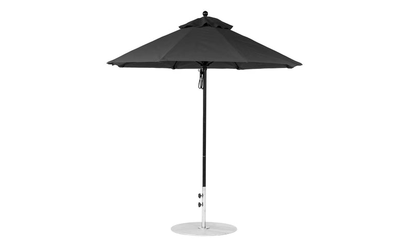 Ledge Lounger 7.5' Octagon Pulley Essential Fiberglass Umbrella