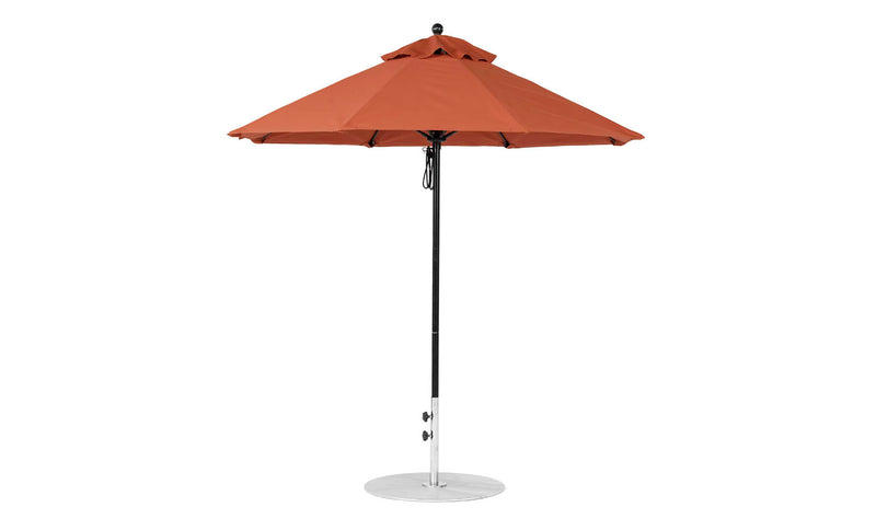 Ledge Lounger 7.5' Octagon Pulley Essential Fiberglass Umbrella