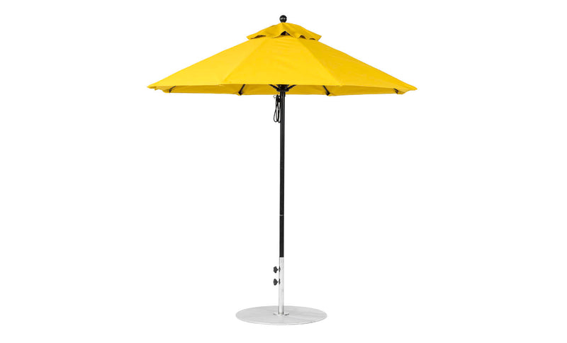 Ledge Lounger 7.5' Octagon Pulley Essential Fiberglass Umbrella