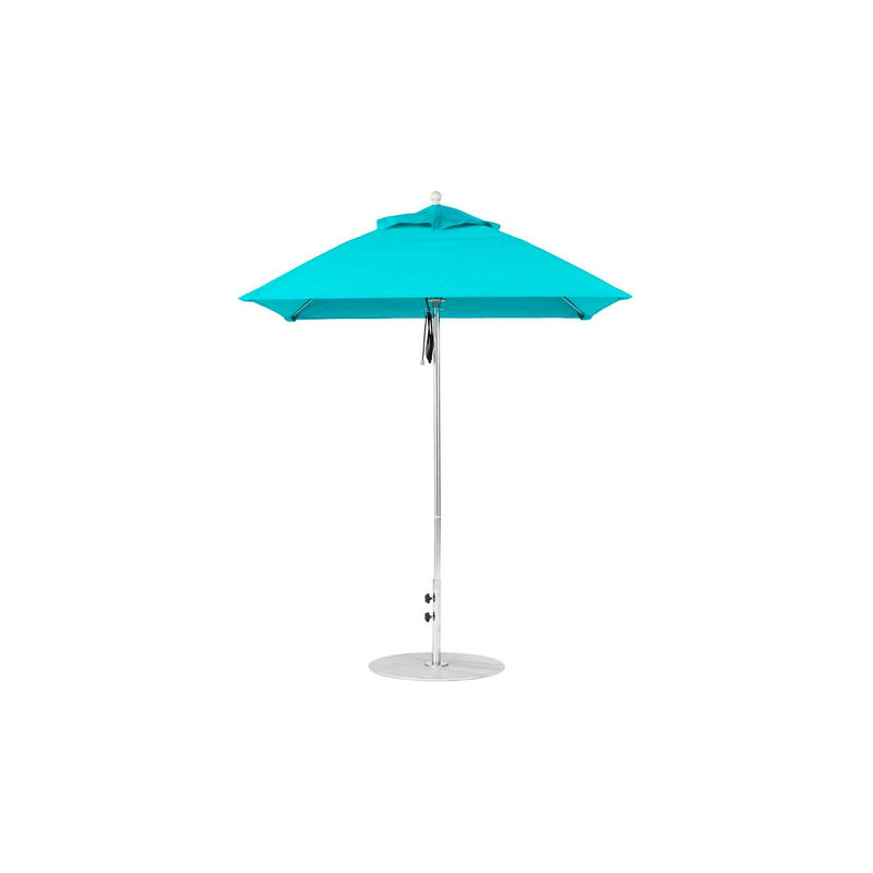 Ledge Lounger Essential Fiberglass Umbrella - 7.5' Square Pulley