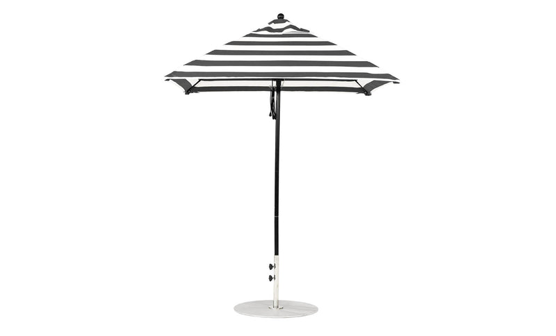 Ledge Lounger 6.5' Square Pulley Essential Fiberglass Umbrella