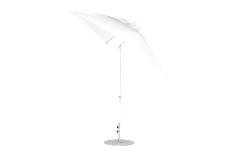 Ledge Lounger 7.5' Square Crank Auto Tilt Essential Fiberglass Umbrella