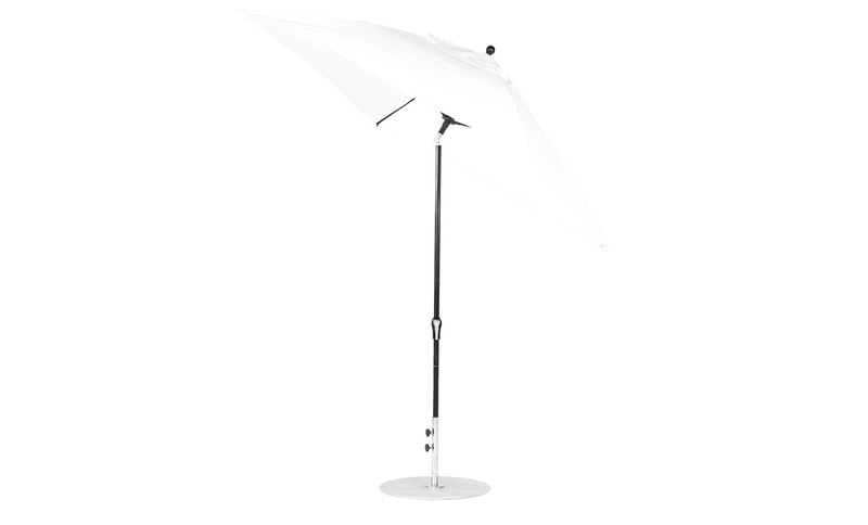 Ledge Lounger 7.5' Square Crank Auto Tilt Essential Fiberglass Umbrella