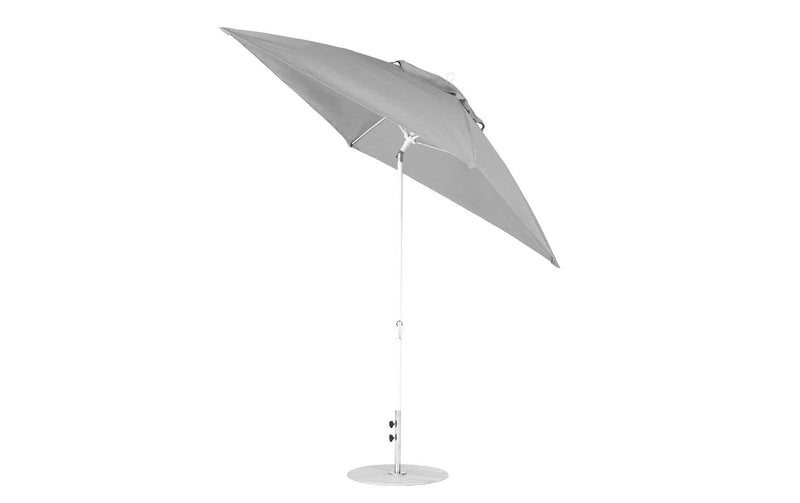 Ledge Lounger 7.5' Square Crank Auto Tilt Essential Fiberglass Umbrella