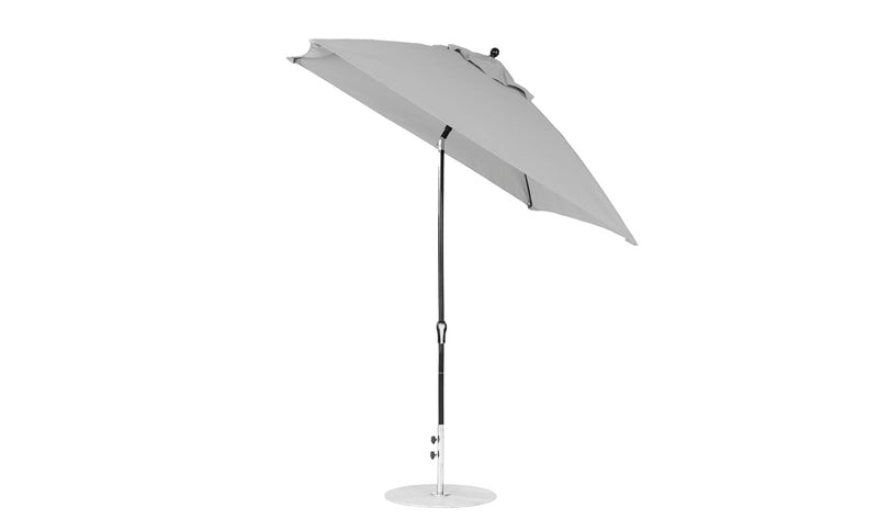 Ledge Lounger 7.5' Square Crank Auto Tilt Essential Fiberglass Umbrella
