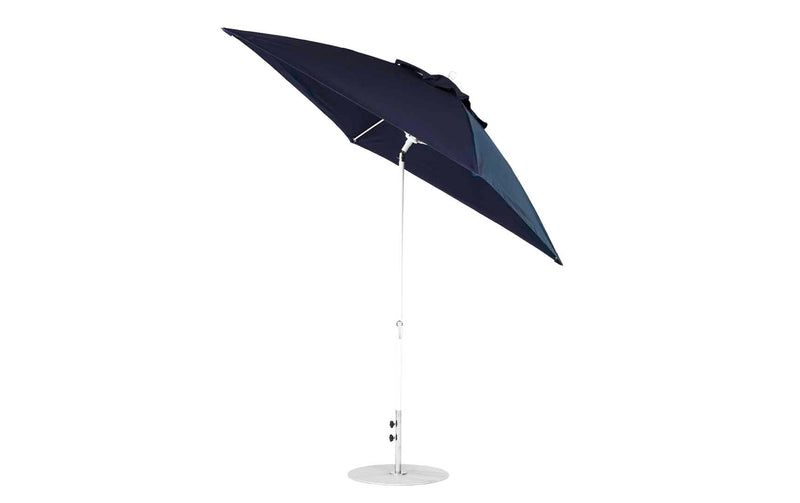 Ledge Lounger 7.5' Square Crank Auto Tilt Essential Fiberglass Umbrella