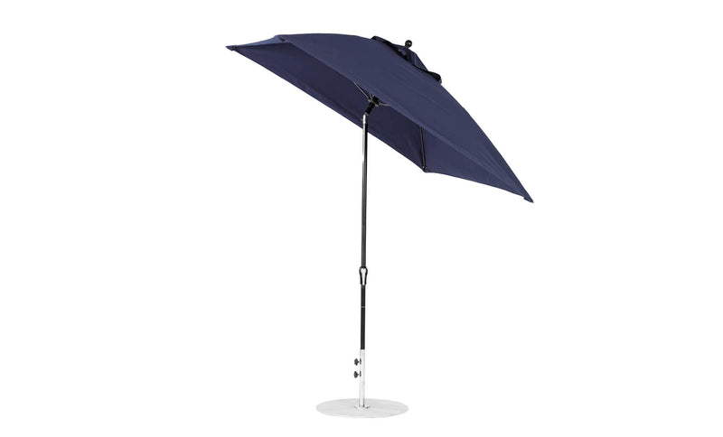 Ledge Lounger 7.5' Square Crank Auto Tilt Essential Fiberglass Umbrella