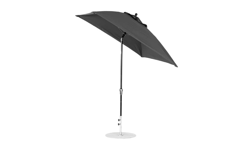 Ledge Lounger 7.5' Square Crank Auto Tilt Essential Fiberglass Umbrella