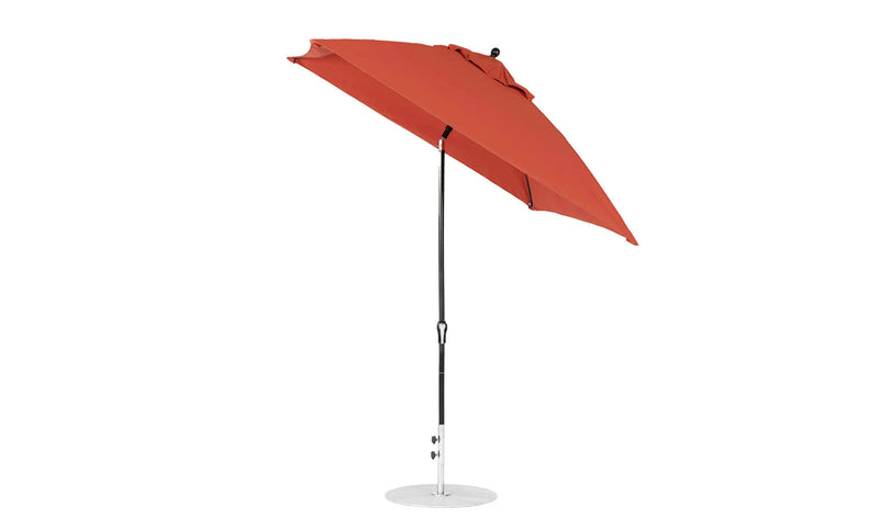 Ledge Lounger 7.5' Square Crank Auto Tilt Essential Fiberglass Umbrella