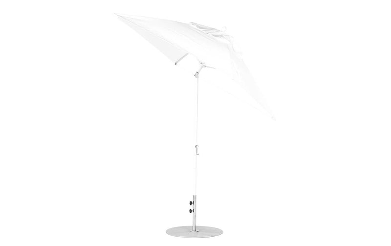 Ledge Lounger 6.5' Square Crank Auto Tilt Essential Fiberglass Umbrella