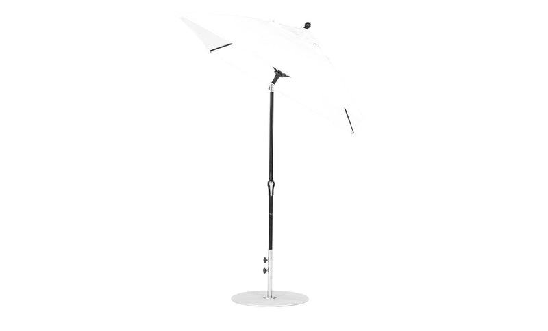 Ledge Lounger 6.5' Square Crank Auto Tilt Essential Fiberglass Umbrella