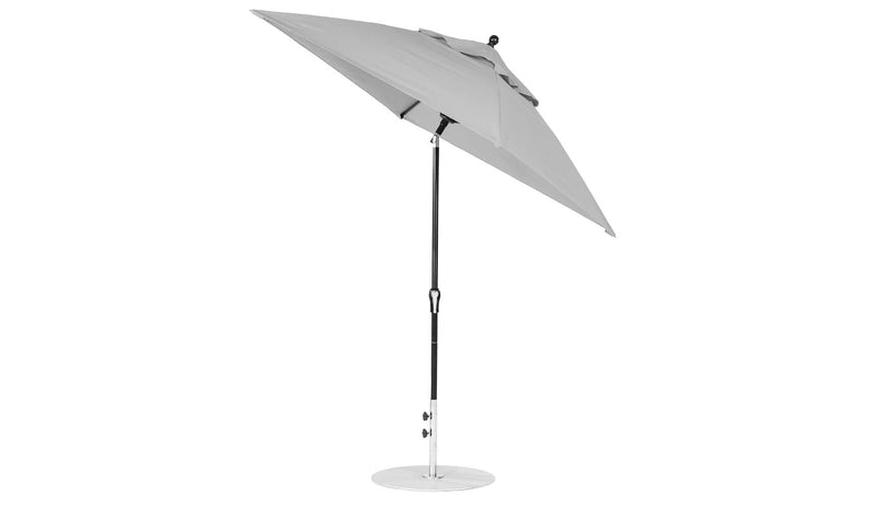 Ledge Lounger 6.5' Square Crank Auto Tilt Essential Fiberglass Umbrella