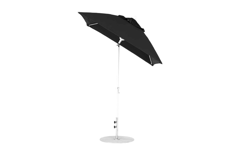 Ledge Lounger 6.5' Square Crank Auto Tilt Essential Fiberglass Umbrella