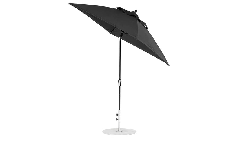 Ledge Lounger 6.5' Square Crank Auto Tilt Essential Fiberglass Umbrella