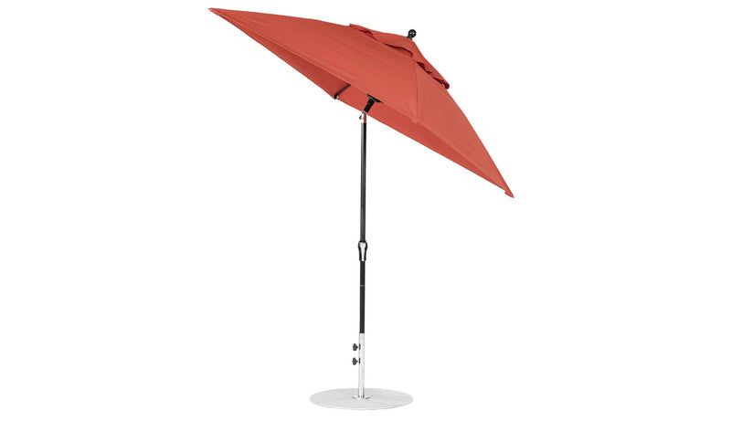 Ledge Lounger 6.5' Square Crank Auto Tilt Essential Fiberglass Umbrella