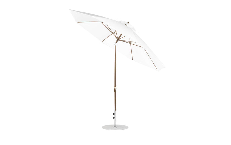 Ledge Lounger 11' Octagon Crank Auto Tilt Essential Fiberglass Umbrella