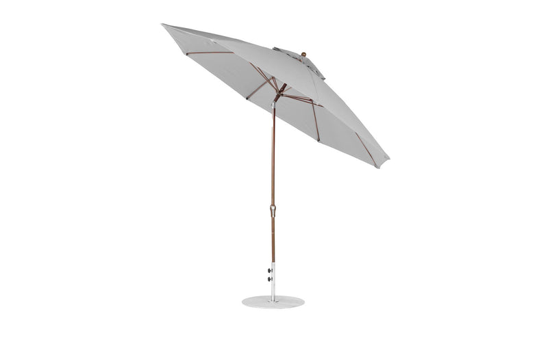 Ledge Lounger 11' Octagon Crank Auto Tilt Essential Fiberglass Umbrella