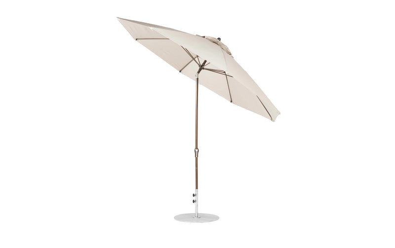 Ledge Lounger 11' Octagon Crank Auto Tilt Essential Fiberglass Umbrella