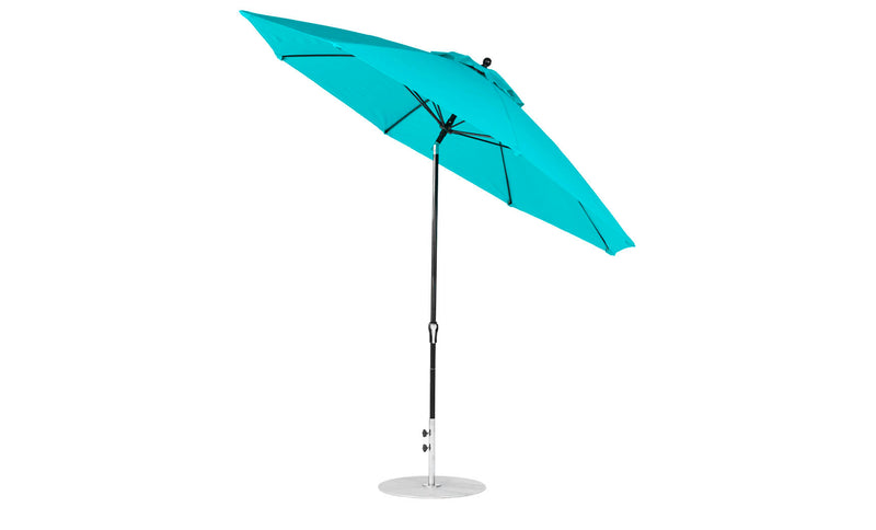 Ledge Lounger 11' Octagon Crank Auto Tilt Essential Fiberglass Umbrella
