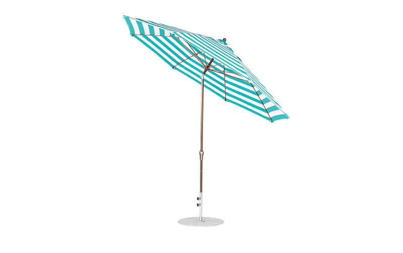 Ledge Lounger 11' Octagon Crank Auto Tilt Essential Fiberglass Umbrella
