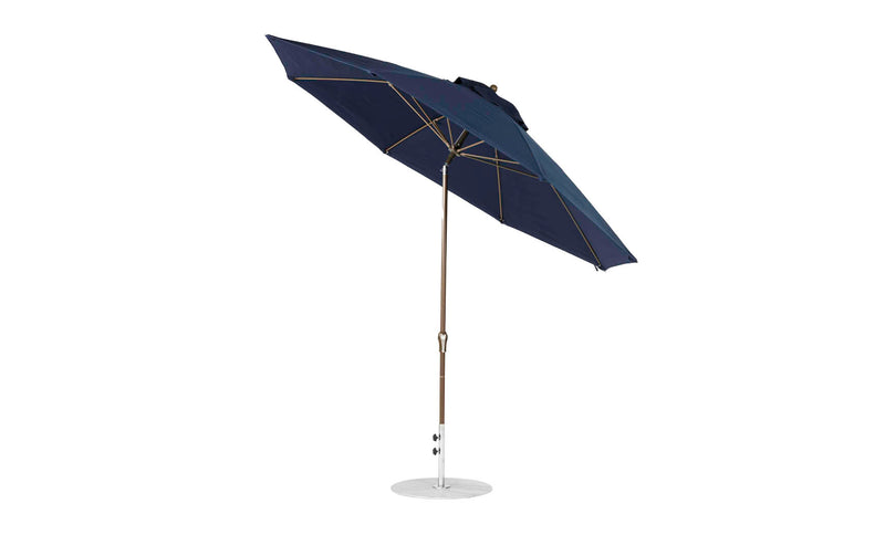 Ledge Lounger 11' Octagon Crank Auto Tilt Essential Fiberglass Umbrella
