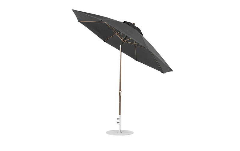 Ledge Lounger 11' Octagon Crank Auto Tilt Essential Fiberglass Umbrella
