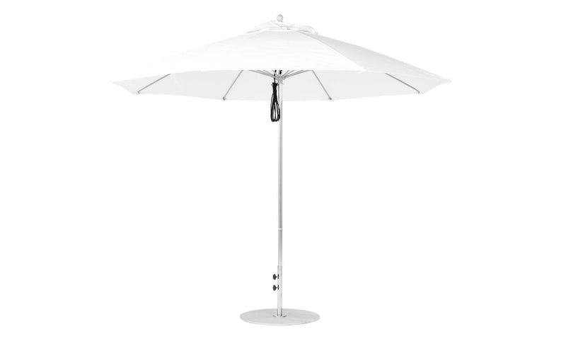 Ledge Lounger 11' Octagon Pulley Essential Fiberglass Umbrella