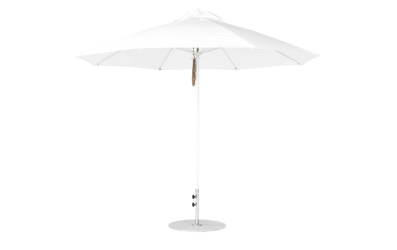 Ledge Lounger 11' Octagon Pulley Essential Fiberglass Umbrella