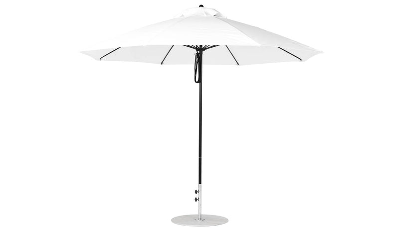 Ledge Lounger 11' Octagon Pulley Essential Fiberglass Umbrella