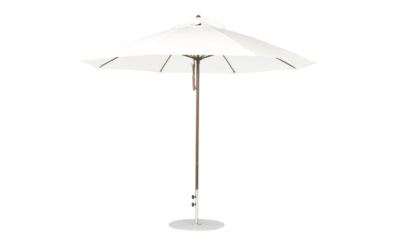 Ledge Lounger 11' Octagon Pulley Essential Fiberglass Umbrella