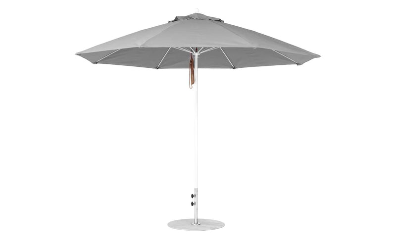Ledge Lounger 11' Octagon Pulley Essential Fiberglass Umbrella