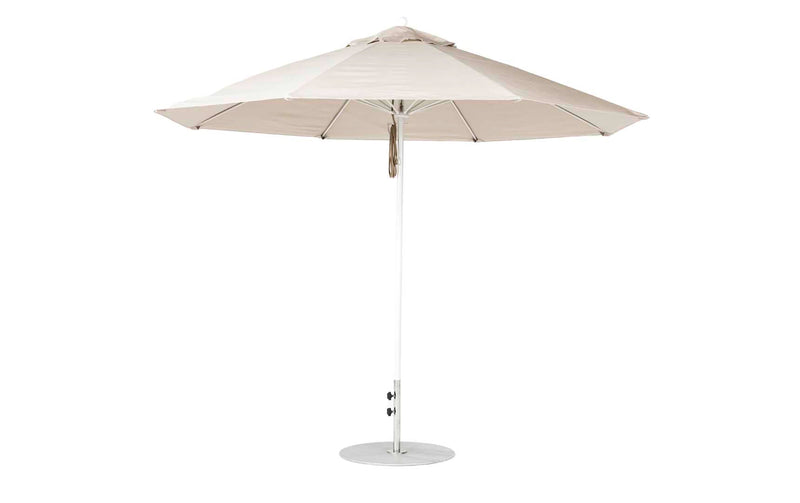 Ledge Lounger 11' Octagon Pulley Essential Fiberglass Umbrella