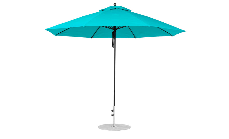 Ledge Lounger 11' Octagon Pulley Essential Fiberglass Umbrella