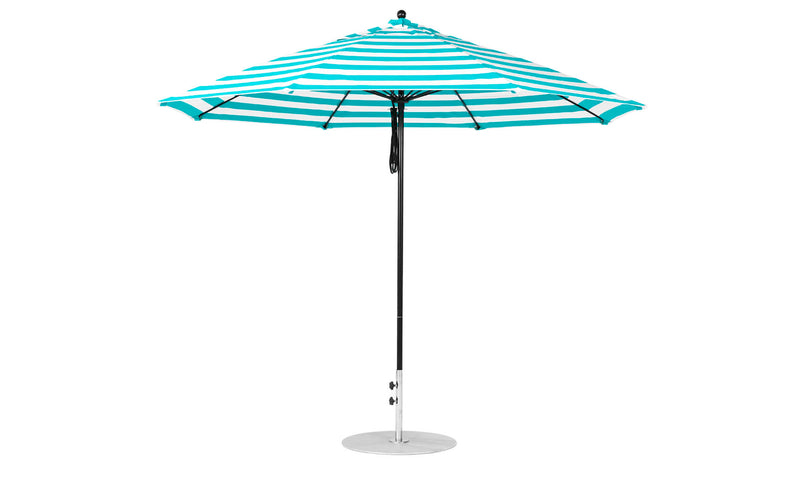 Ledge Lounger 11' Octagon Pulley Essential Fiberglass Umbrella