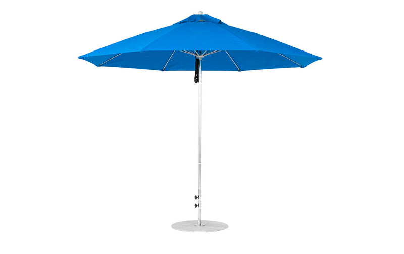 Ledge Lounger 11' Octagon Pulley Essential Fiberglass Umbrella