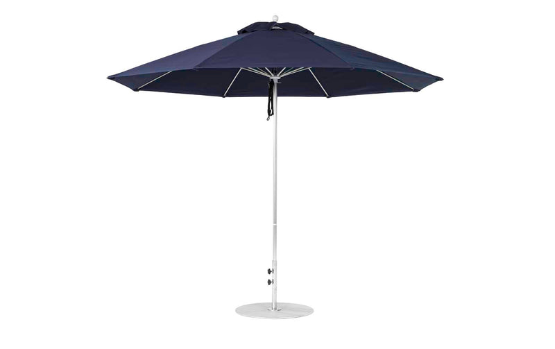 Ledge Lounger 11' Octagon Pulley Essential Fiberglass Umbrella